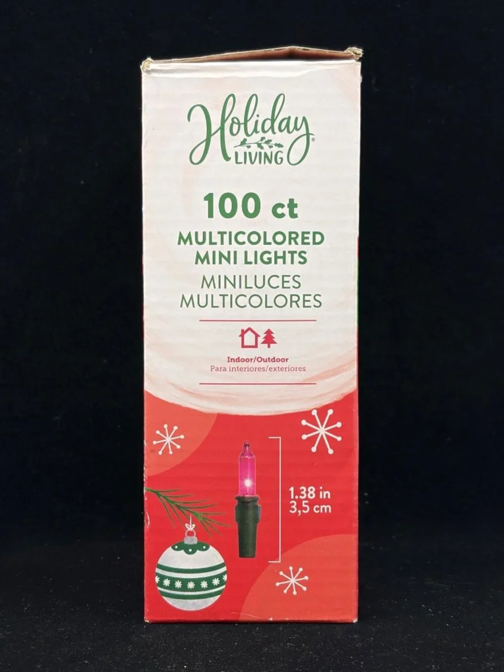 Holiday Living 100 Multi Color Mini Lights Indoor Outdoor Christmas NWB